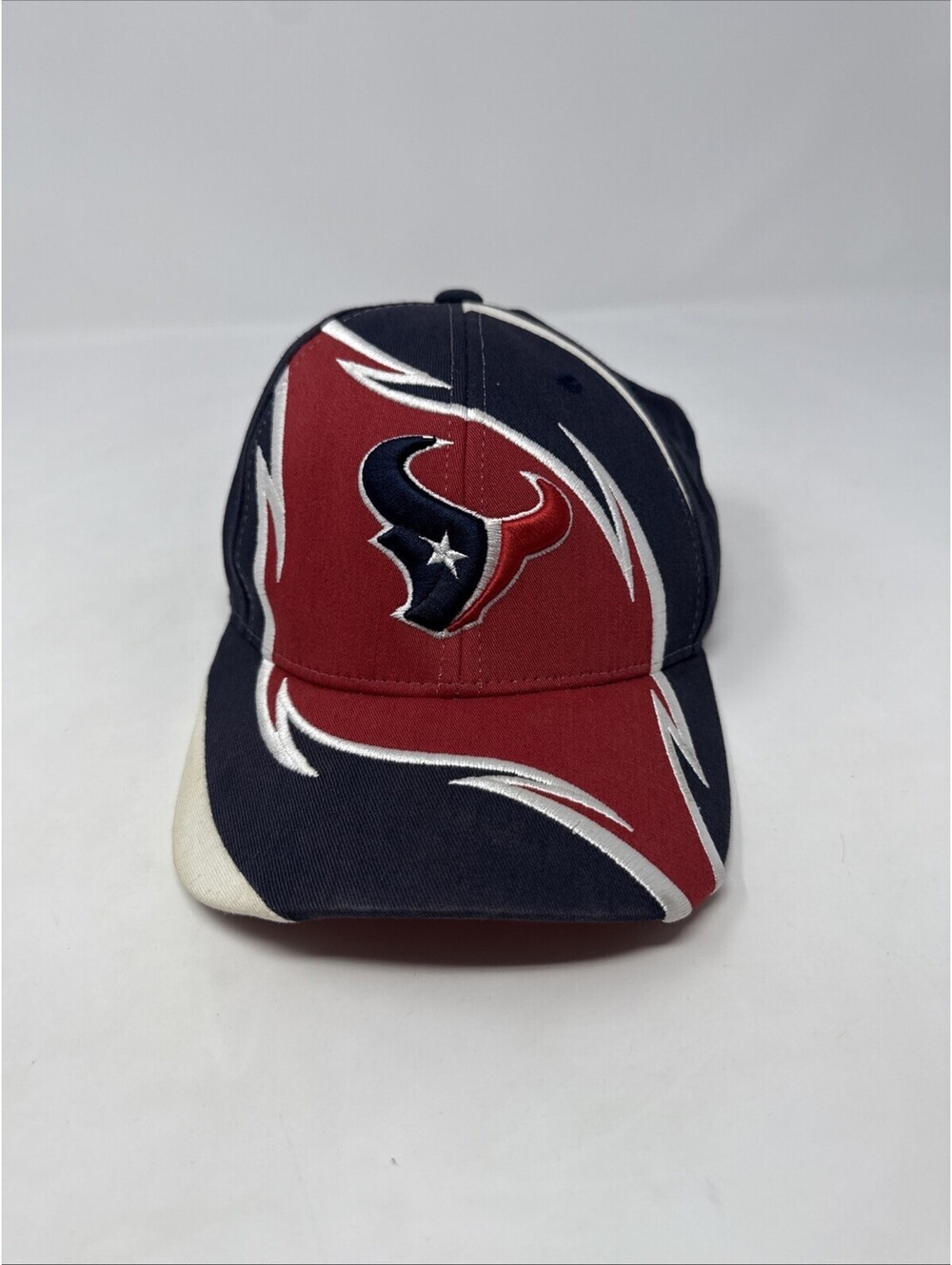 Houston Texans Hat Reebok NFL Equipment Red White Blue Baseball Cap Youth